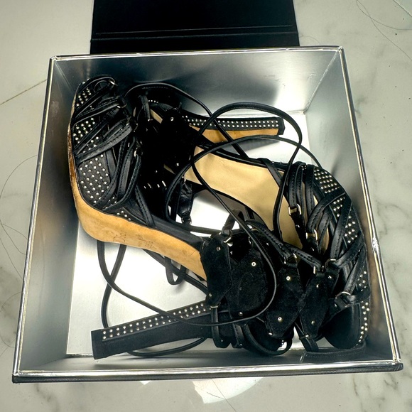 Dior Shoes - Dior Strap Heels! Gently worn! Designed for thin foot! Size 38.5 European!